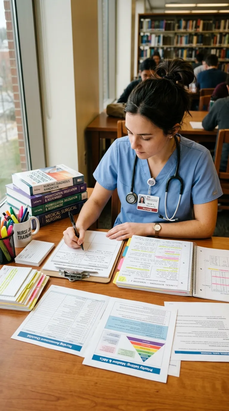 Nursing School Study Hacks Clinical Priority Lists
