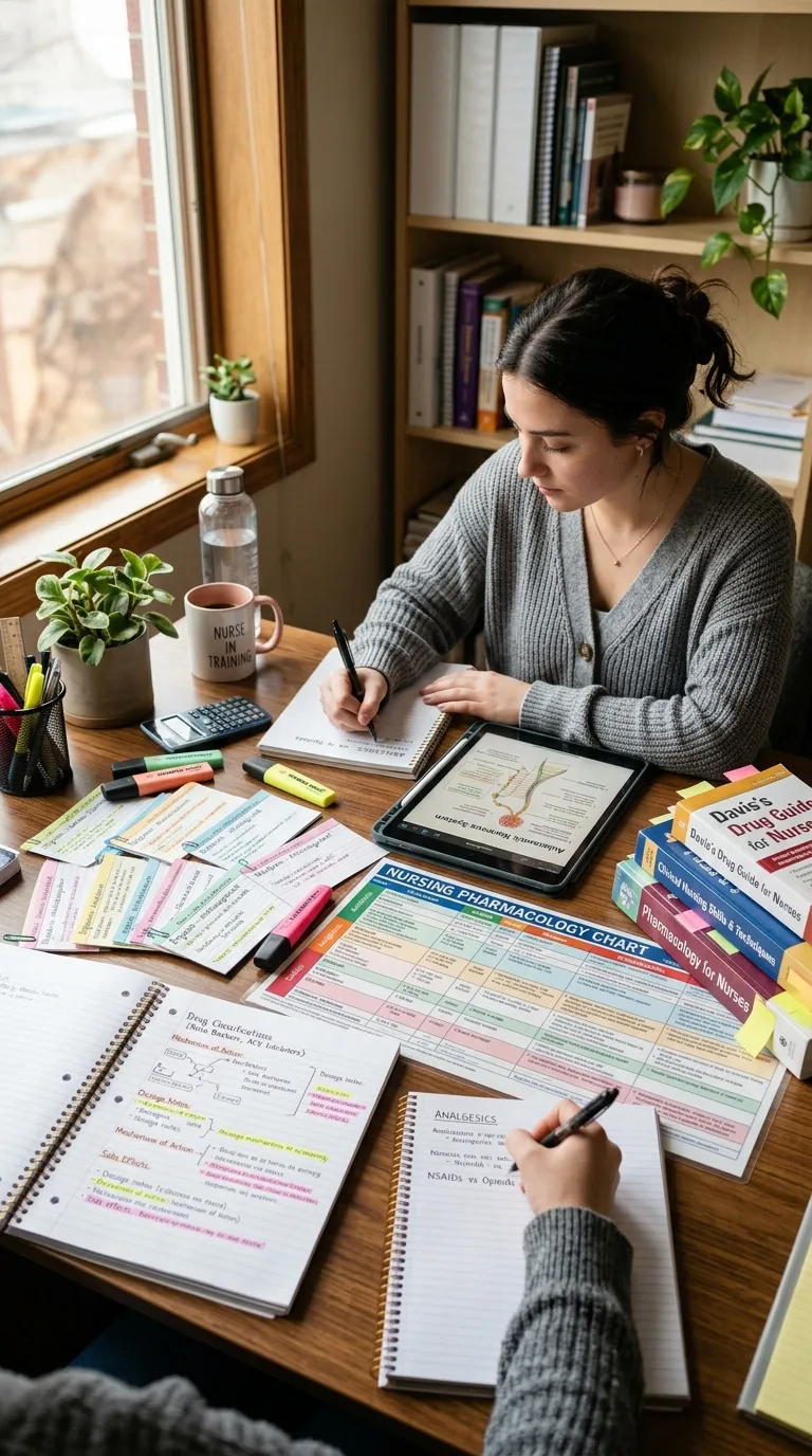 Nursing School Study Hacks Pharmacology Memory System
