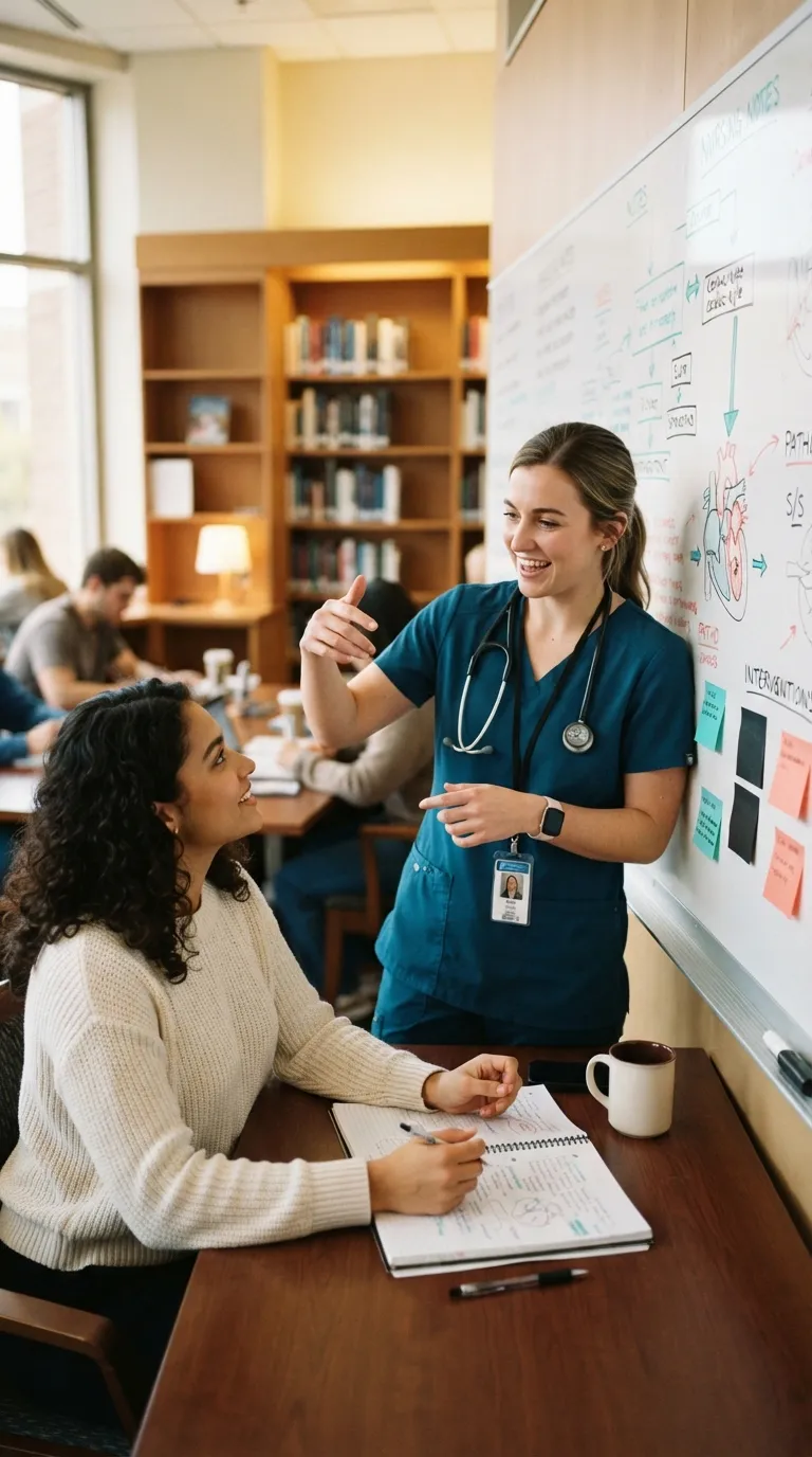Nursing School Survival Tips Practice Explaining Concepts