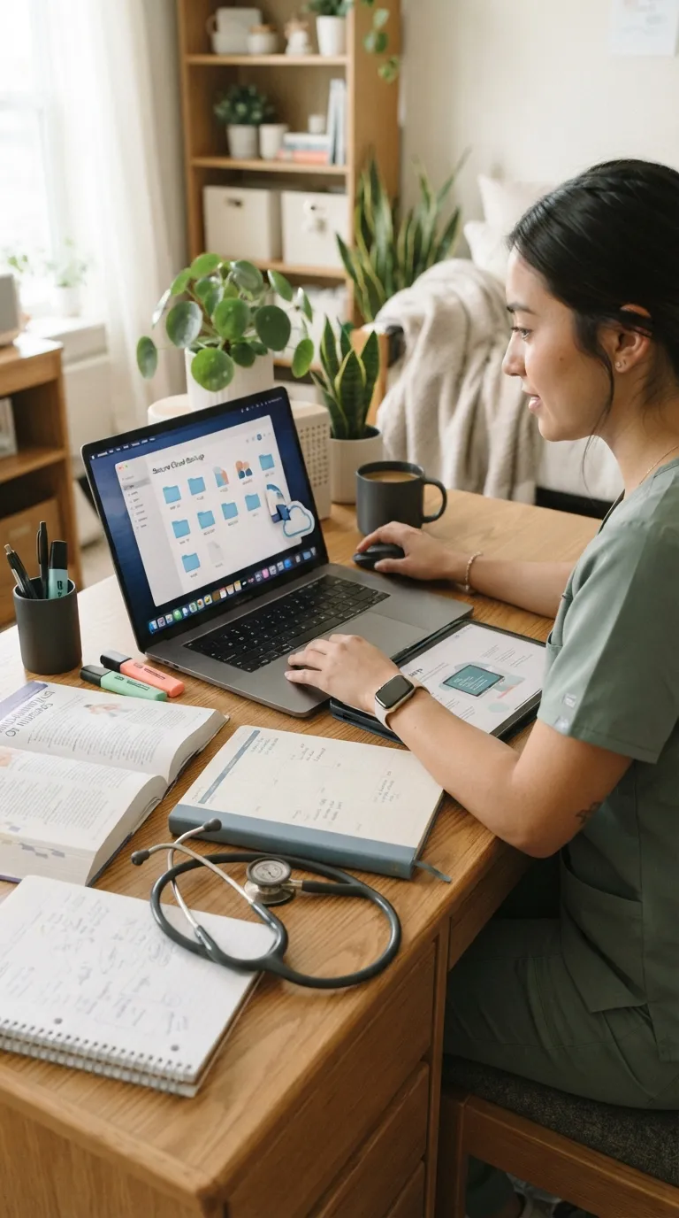 Nursing Student Essentials Backup Cloud Storage