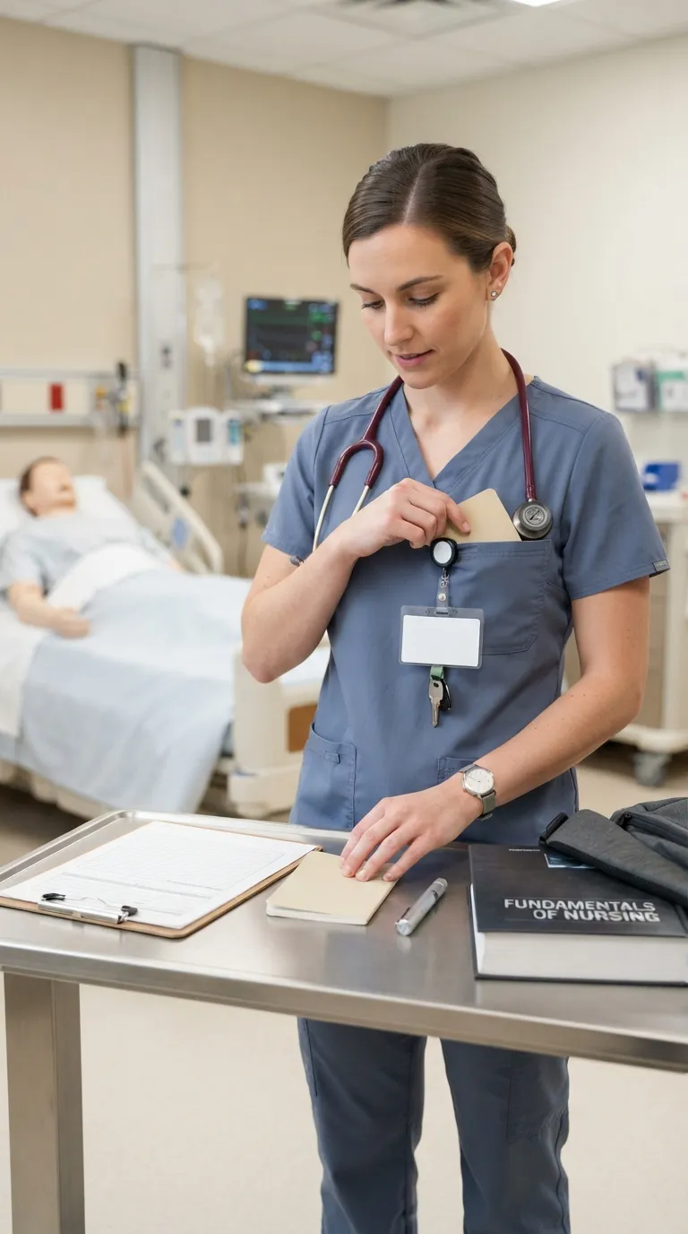 Nursing Student Essentials Clinical Pocket Notebook