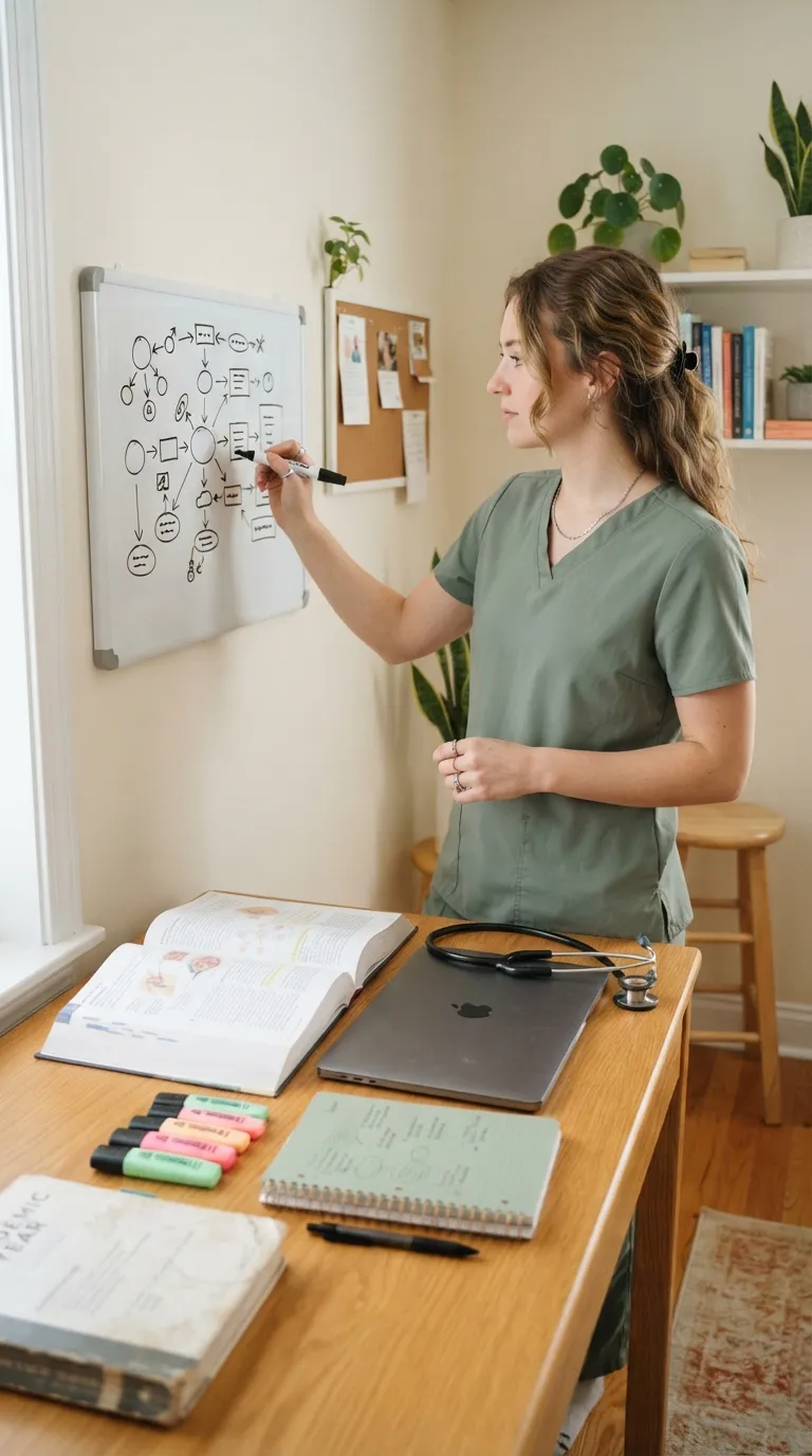 Nursing Student Essentials Small Whiteboard