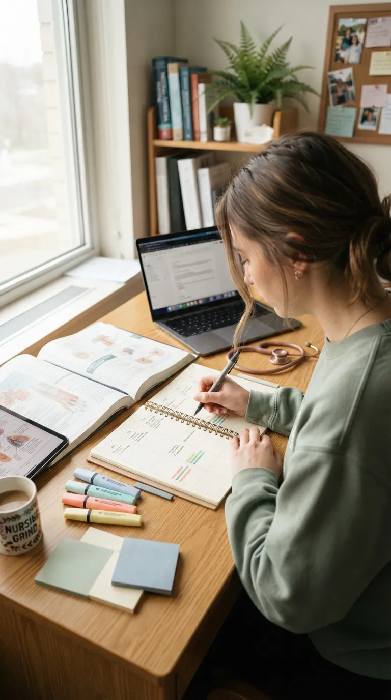 Nursing Student Essentials Weekly Study Planner