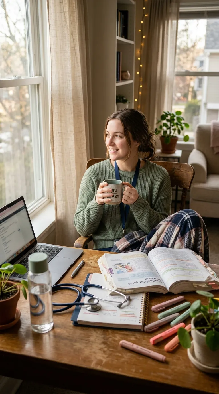 Nursing Student Life Accept Imperfect Days