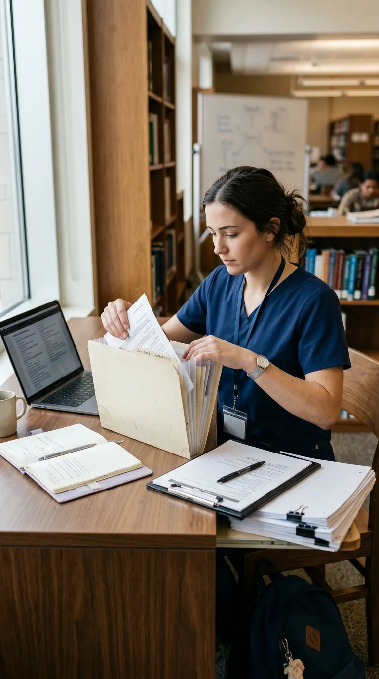 Nursing Student Organization Tips Keep a Clinical Document Folder