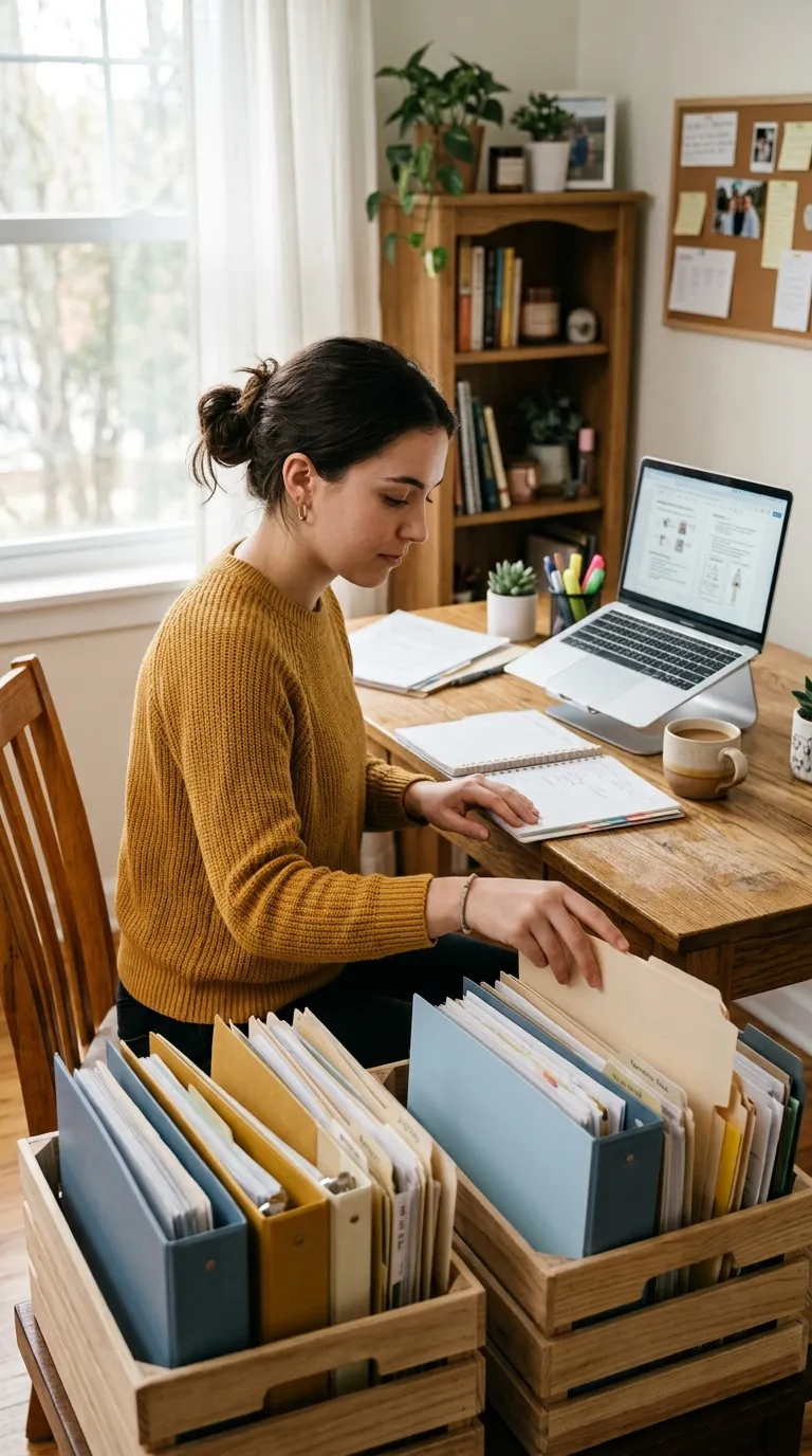 Nursing Student Organization Tips Separate Current and Archived Work