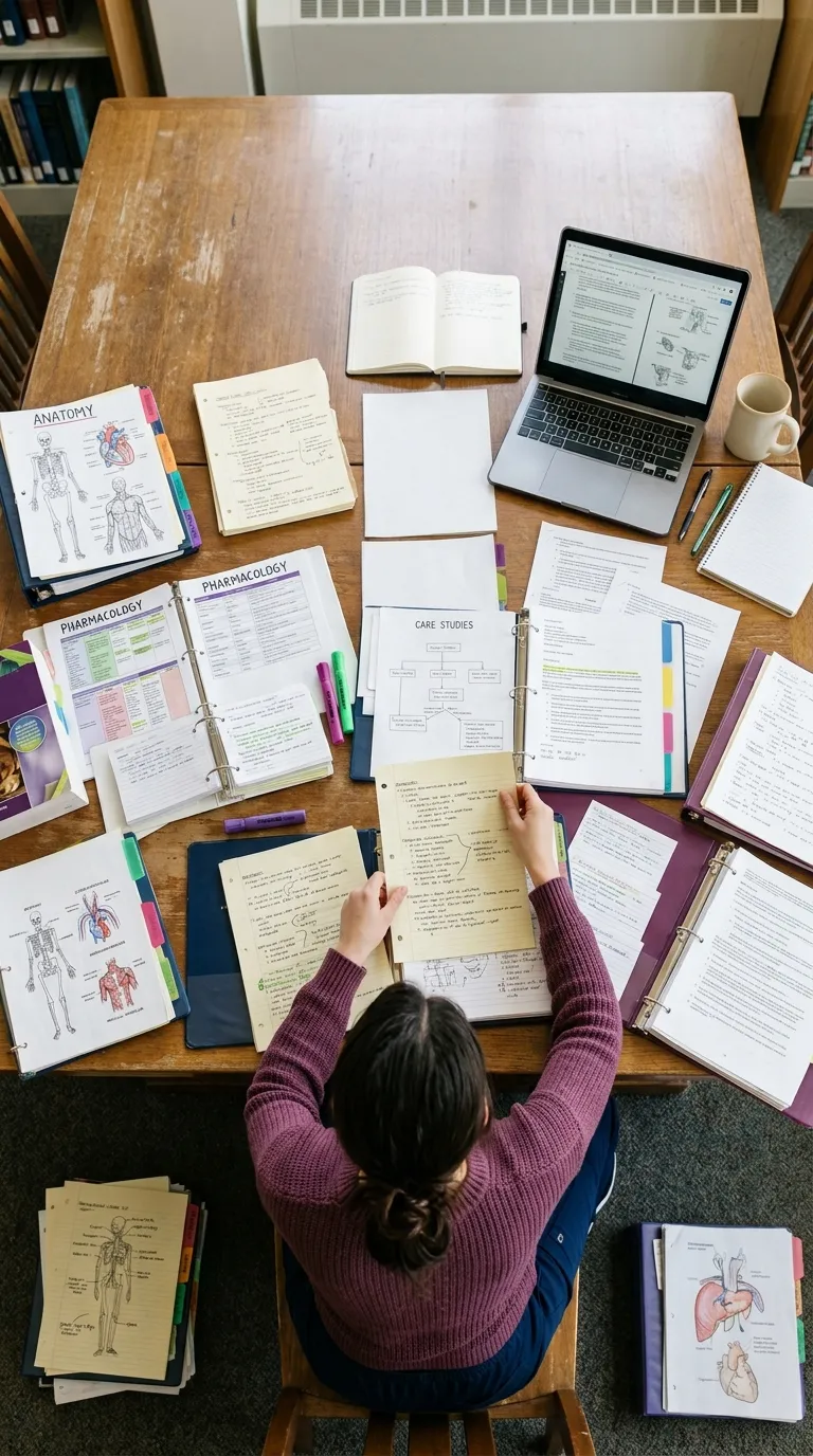 Nursing Student Organization Tips Store Notes by Topic