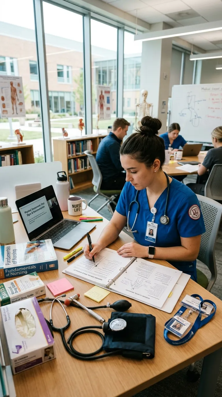 Nursing Student Study Schedule Clinical Study Blocks