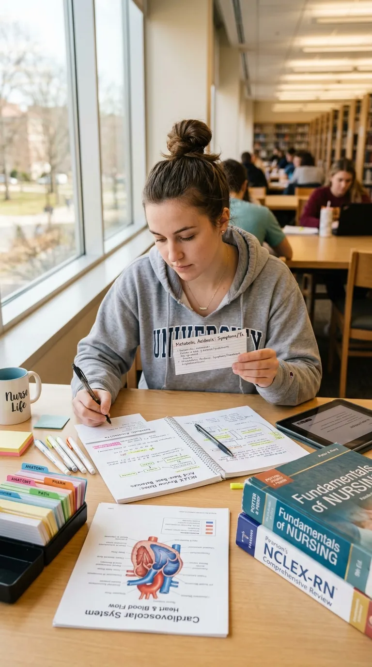 Nursing Student Study Schedule Memory Review Sessions