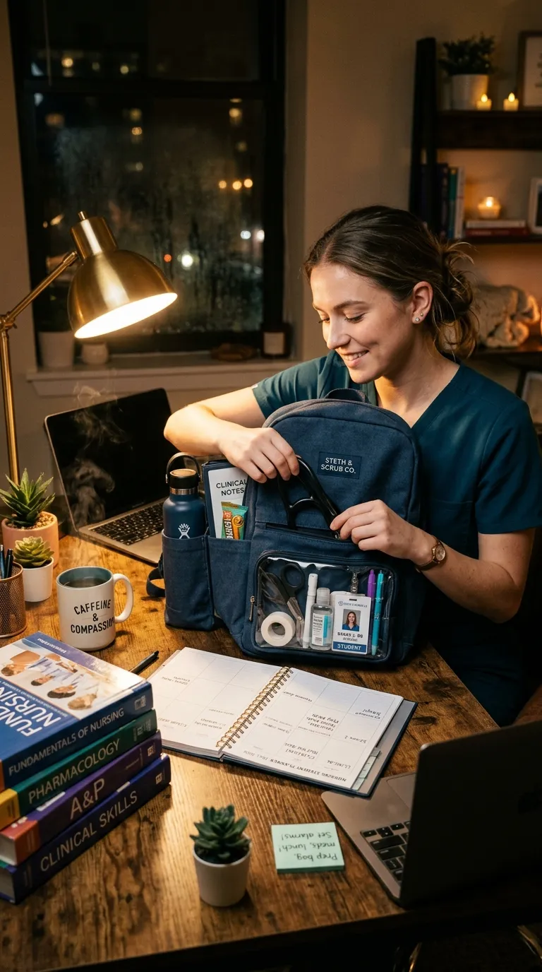 Nursing Student Study Schedule Night Before Planning