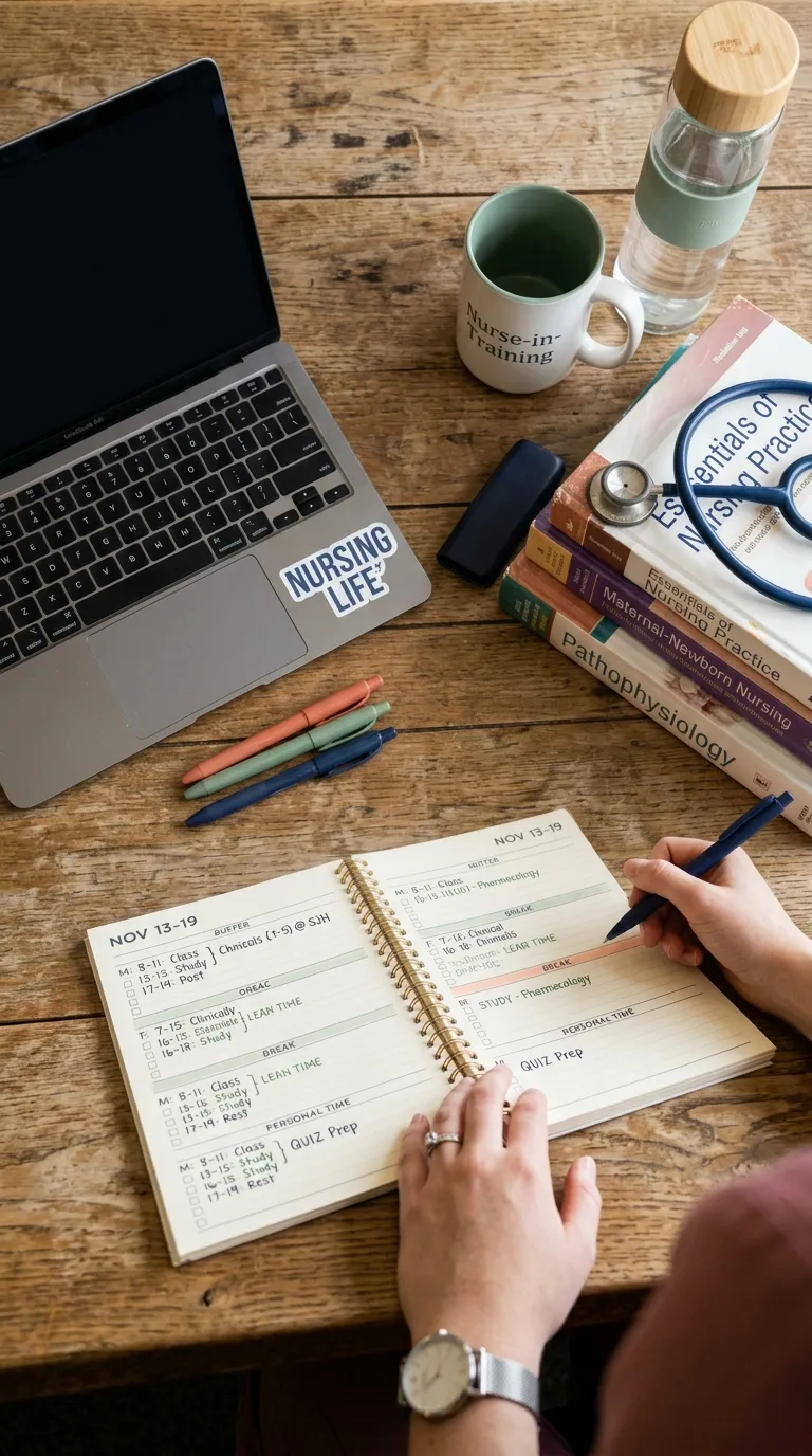 Nursing Students Productivity Tips Leave Buffer Time