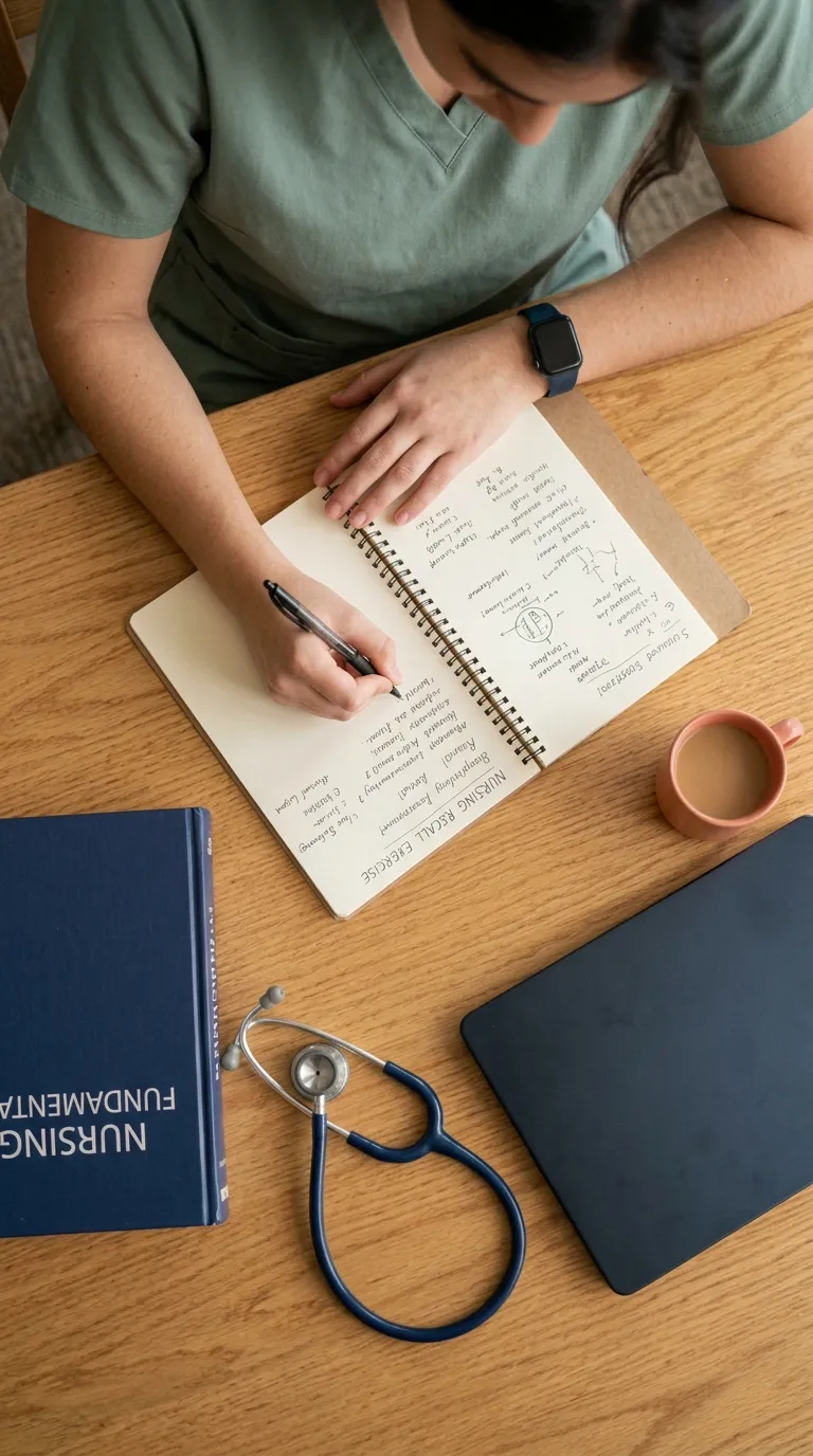 Nursing Study Methods That Work Practice Blank-Page Recall