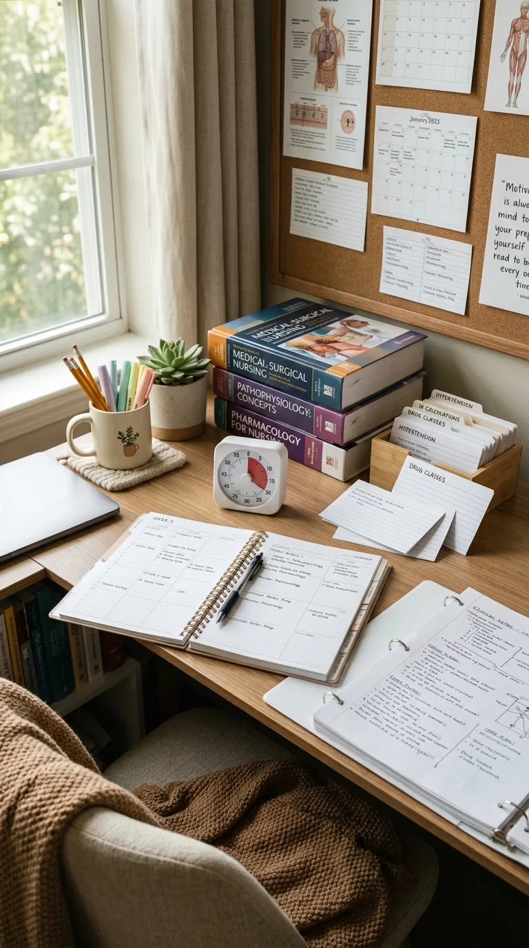 Nursing study tips Consistent Daily Practice