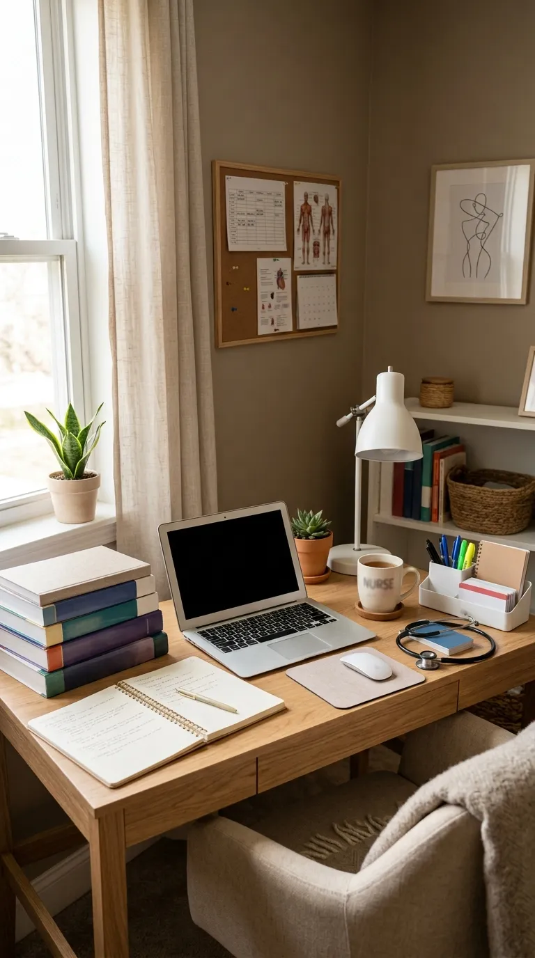 Nursing study tips Focused Study Environment