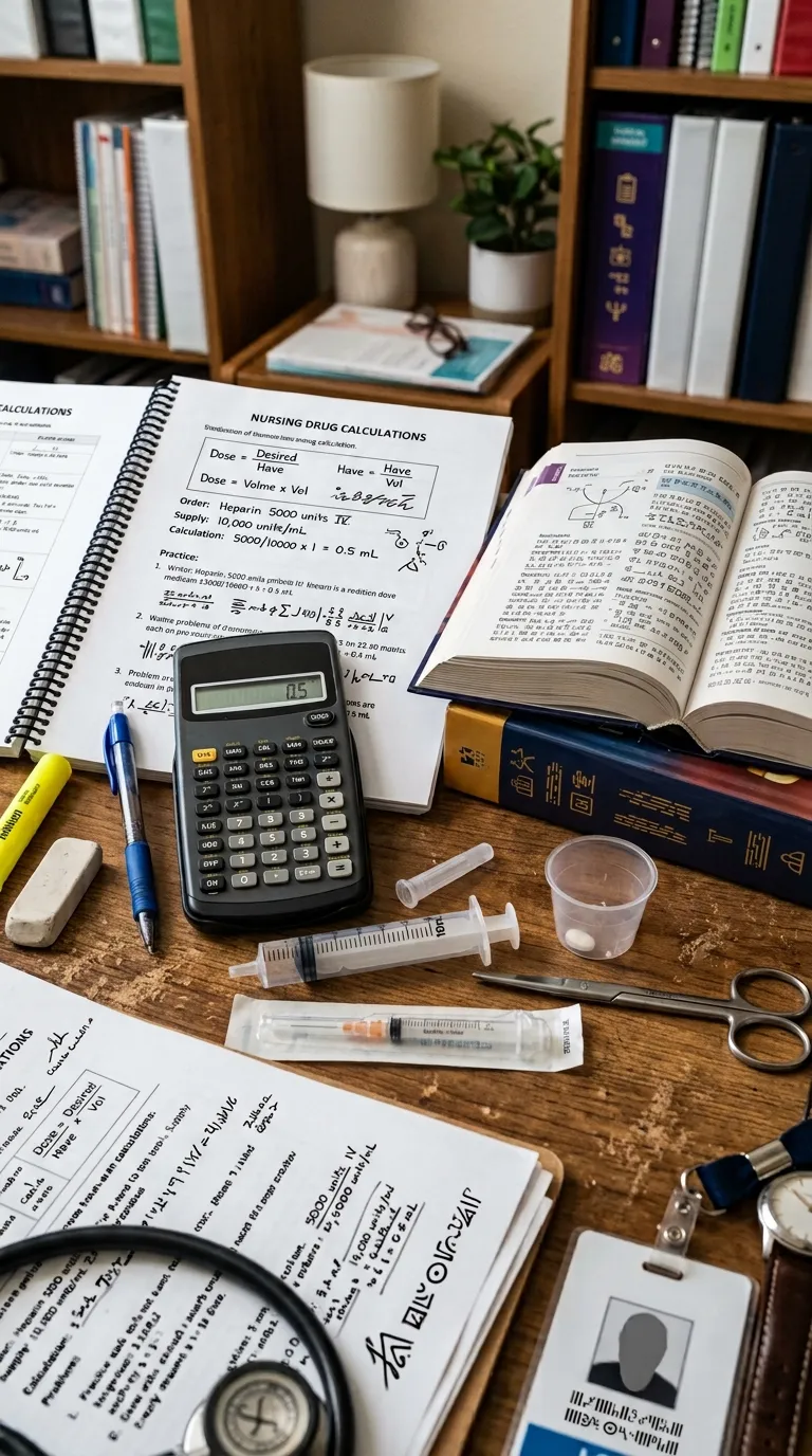 Nursing study tips Medication Math Drills