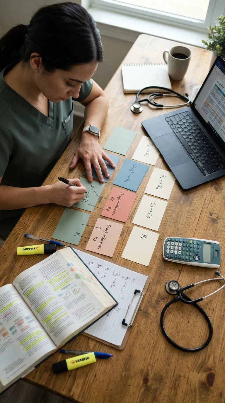 pharmacology notes for NCLEX Organize Antidote Information
