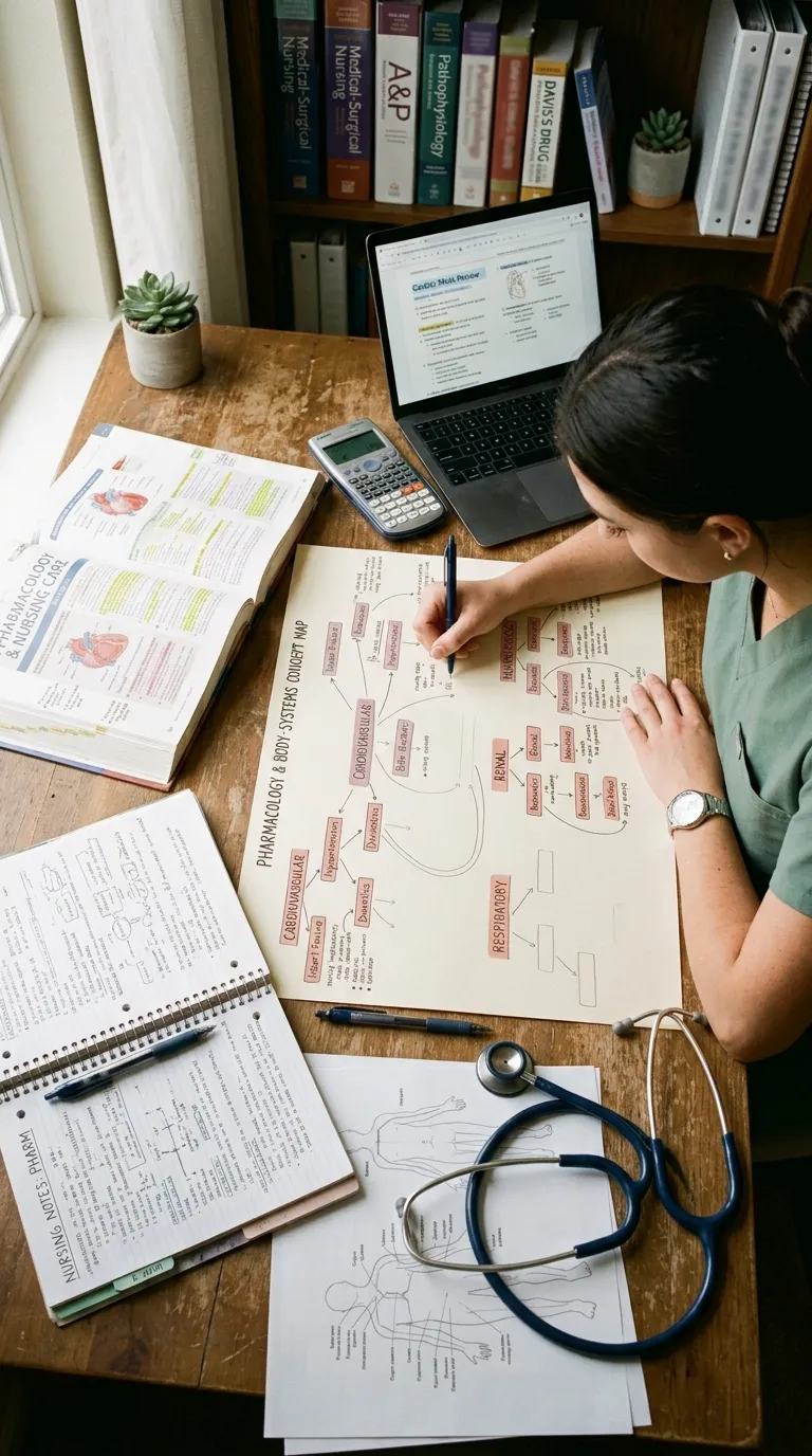 pharmacology study notes nursing Connect Drugs To Body Systems