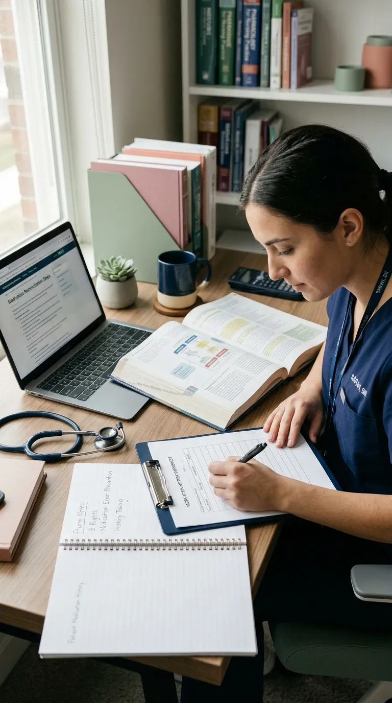 pharmacology study notes nursing Study Medication Reconciliation